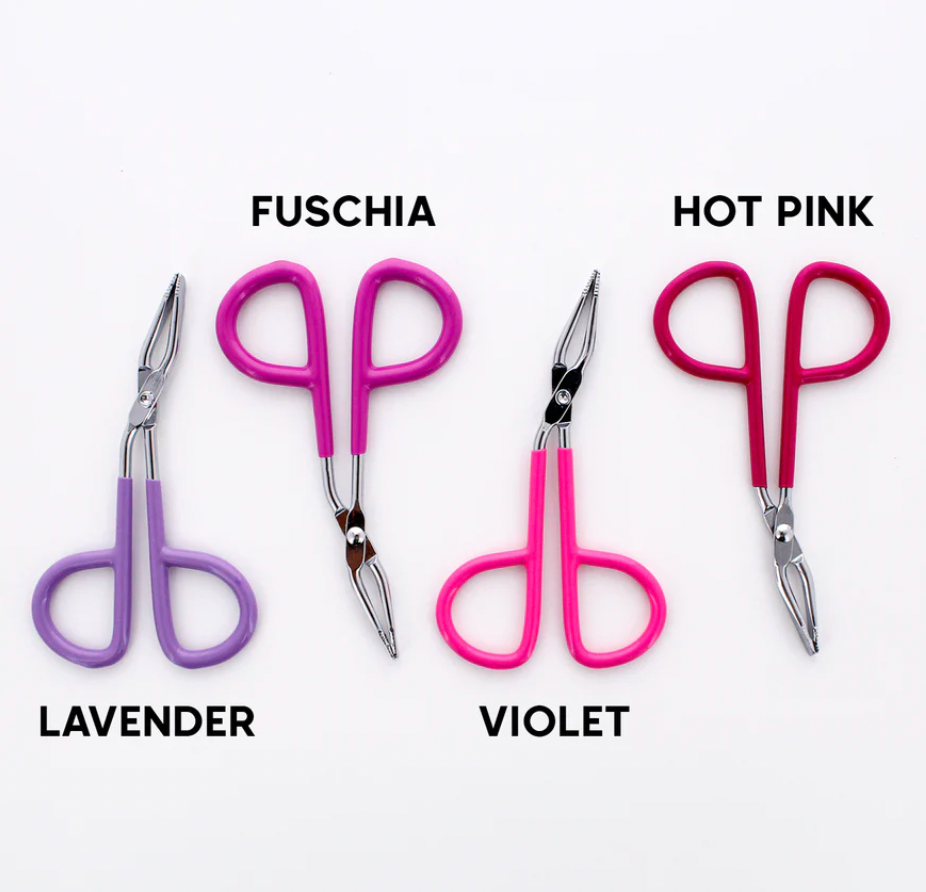 ADORO - EZ GRIP SCISSOR TYPE TWEEZER (12PCS)