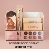 BEAUTY CREATIONS - POWDER BOOK DISPLAY (6PCS PER EACH PRODUCT + TESTER HALF OFF)