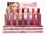 MOIRA - VELVET AIR LIP TINT - CARDBOARD DISPLAY