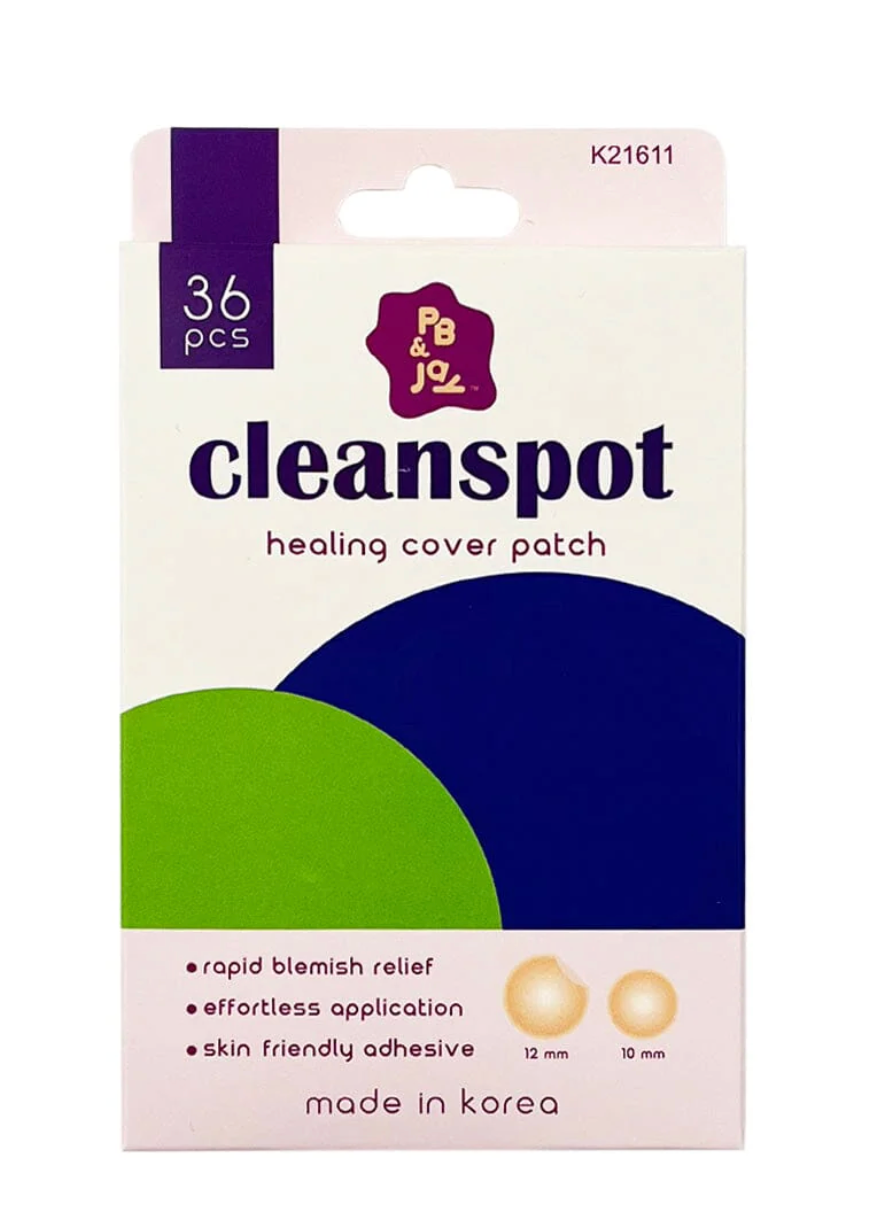 PB & JAY - CLEANSPOT- HEALING COVER PATCH (12PCS)