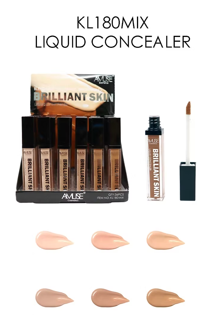 AMUSE- BRILLIANT SKIN LIQUID CONCEALER (36PCS)