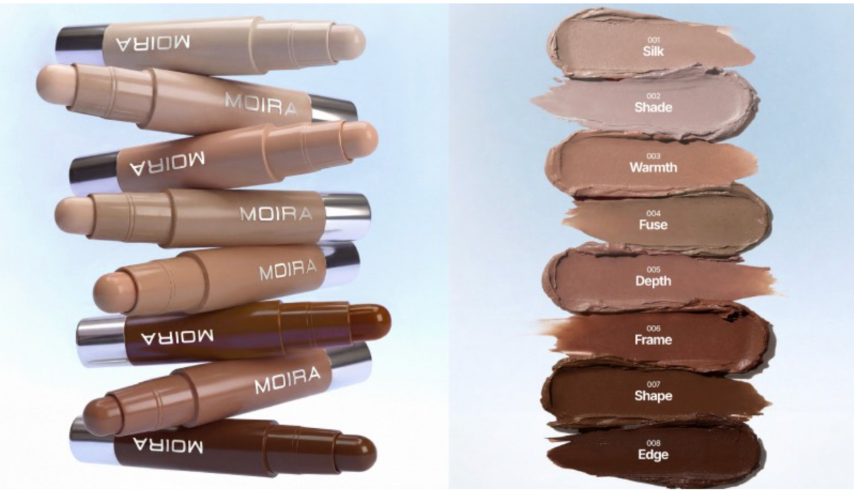 MOIRA - PRECISION SCULPT STICK- CARDBOARD DISPLAY