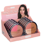 BEAUTY TREATS- FEEL THE GLOW - BLUSH, HIGHLIGHT & BRONZER (12PCS)