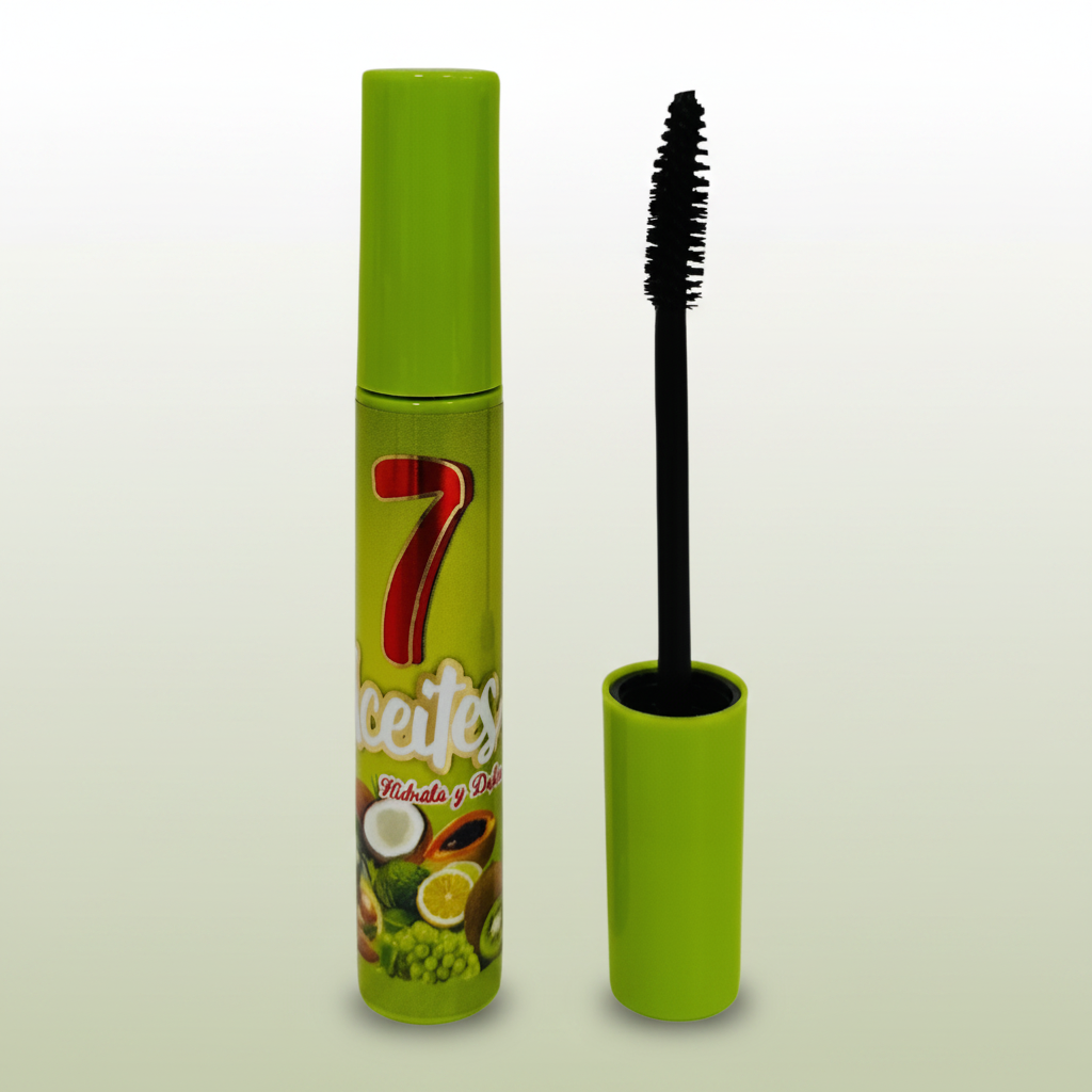 BIOCOSMETIC -MASCARA DE PESTAÑAS - 7 ACEITES HIDRATA Y DEFINE (12PCS)