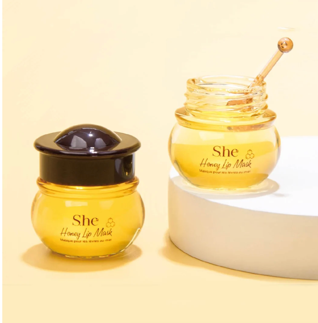 S.HE MAKEUP- HONEY LIP MASK (12PCS)