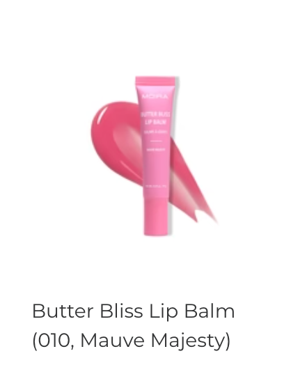 MOIRA- BUTTER BLISS LIP BALM (NEW SHADES AVAILABLE)