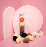 MISS LIL -BLOOM KISS - ENSEMBLE D'ÉPONGES À MAQUILLAGE 4PC - PACK 6 ENSEMBLE