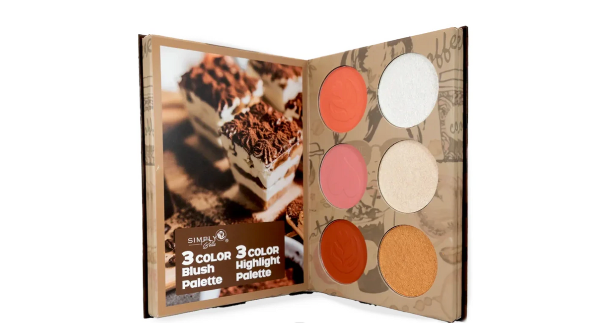 SIMPLY BELLA - COFFEE TIME BOOK PALETTE (1PC)
