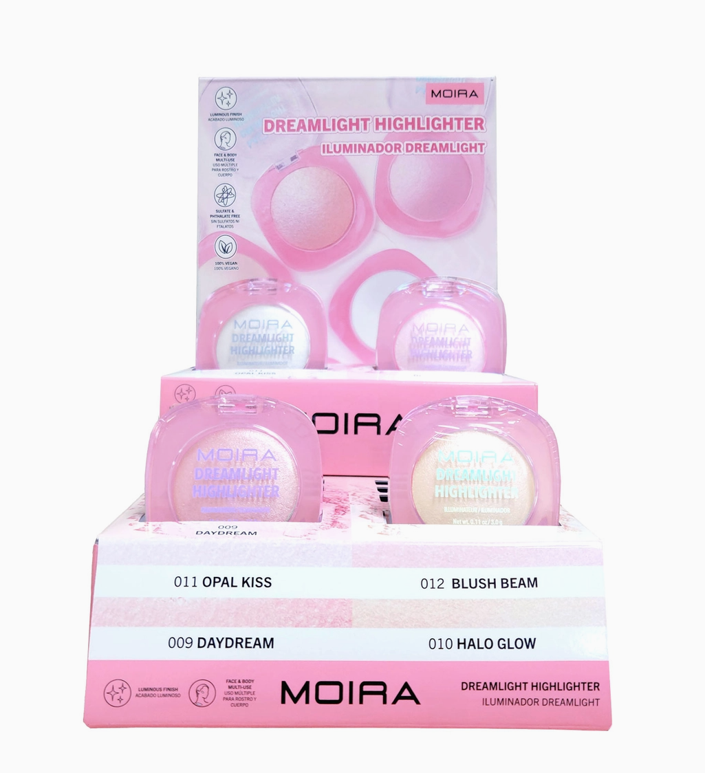 MOIRA- DREAMLIGHT HIGHLIGHTER / BALM- CARDBOARD DISPLAY