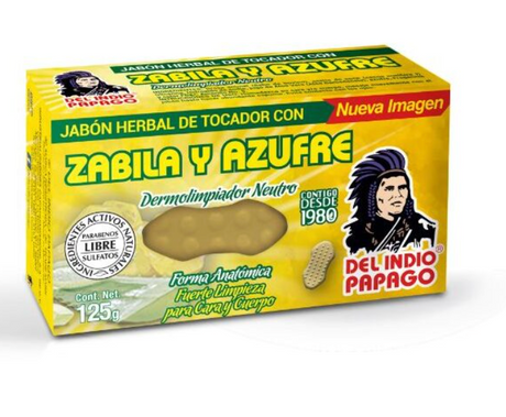 DEL INDIO PAPAGO - HERBAL SOAP BAR WITH VEGETABLE PASTA