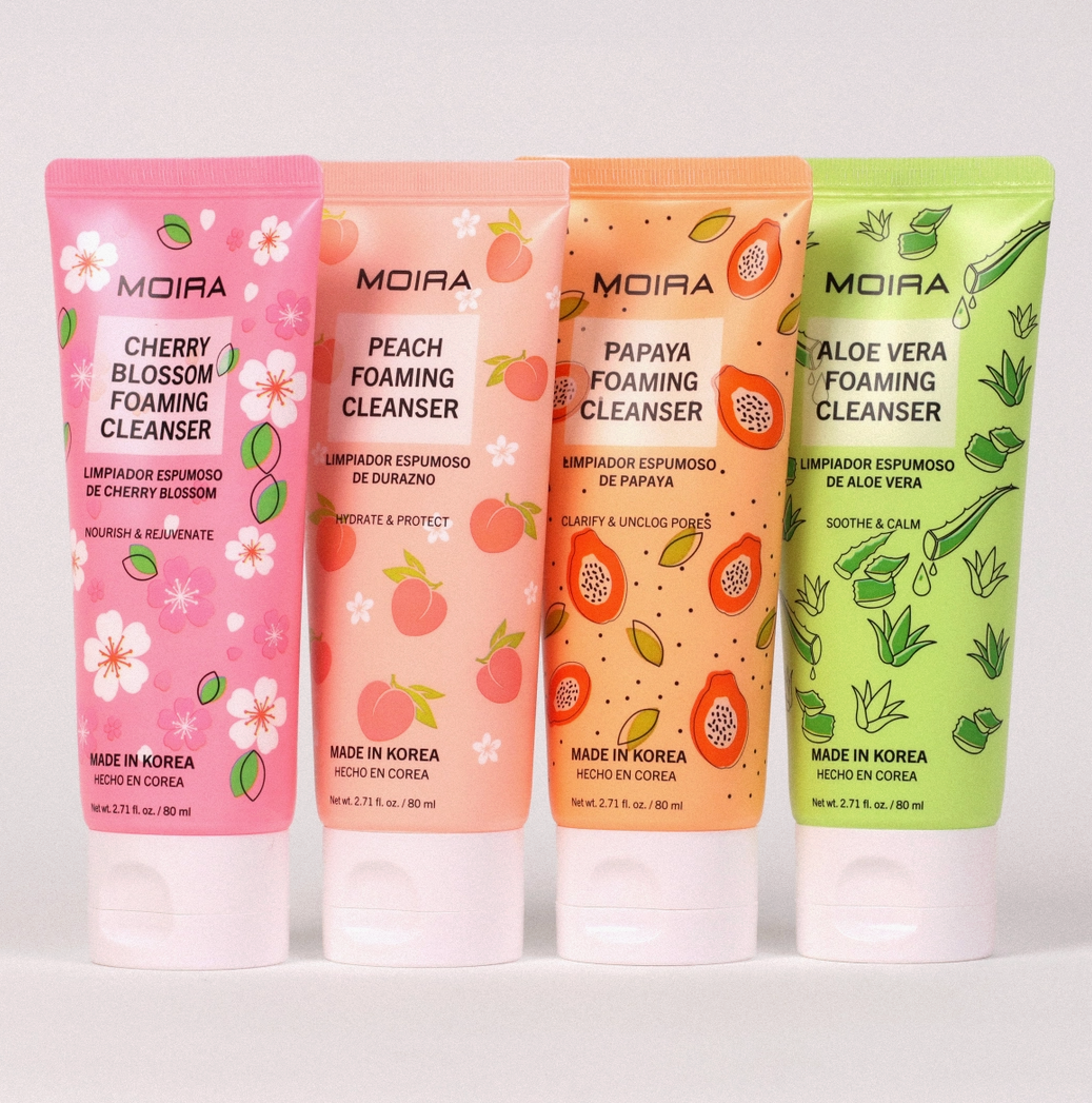 MOIRA- FOAMING CLEANSER (3PCS)