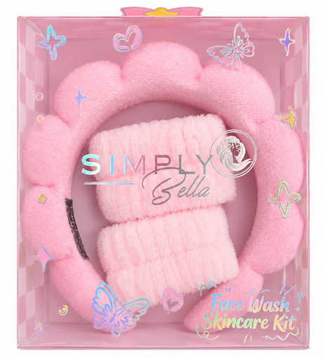SIMPLY BELLA- FACE WASH SKINCARE KIT - NEW COLORS (1PC)