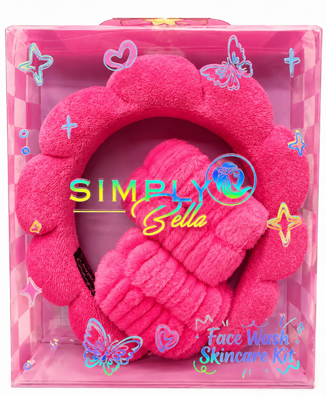 SIMPLY BELLA- FACE WASH SKINCARE KIT - NEW COLORS (1PC)