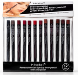 NABI- RETRACTABLE GEL EYE/LIP LINER PENCIL  (72PCS)