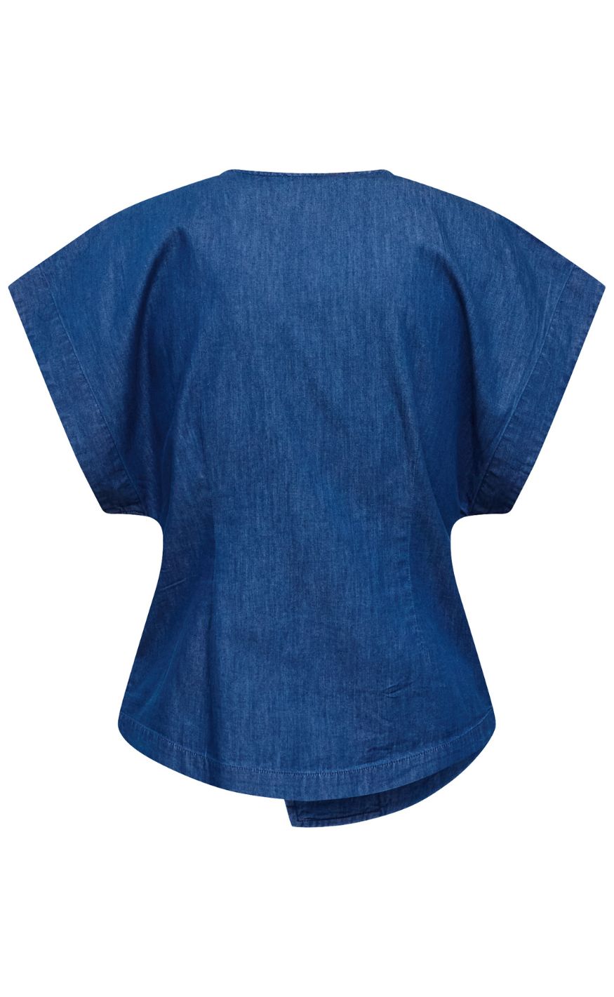 Sisters Point Vest - EVELA-VE3 - D. Blue Denim