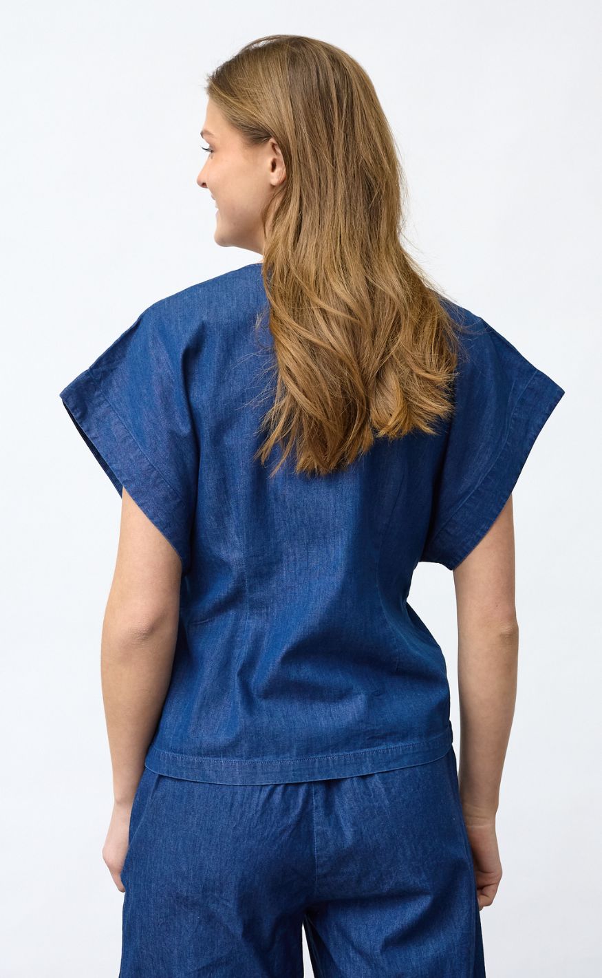 Sisters Point Vest - EVELA-VE3 - D. Blue Denim