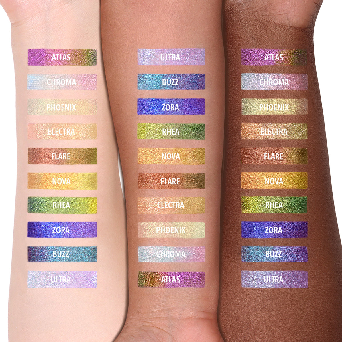MOIRA - SUPERNOVA MULTICHROME GEL LINER (8 NEW SHADES)