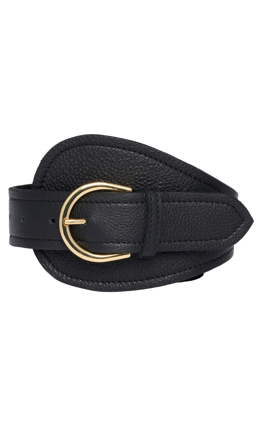 Tim & Simonsen Bælte - Dunja - Black/Gold