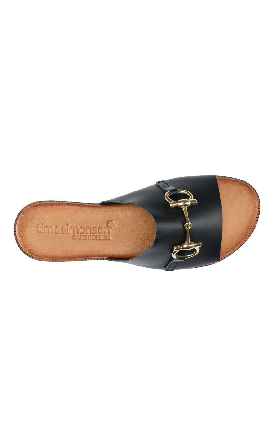 Tim & Simonsen Sandaler - Celine - Negro
