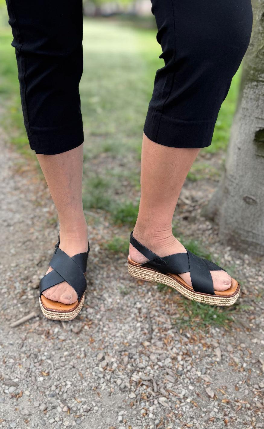 Tim & Simonsen Sandaler - Sussie - Negro