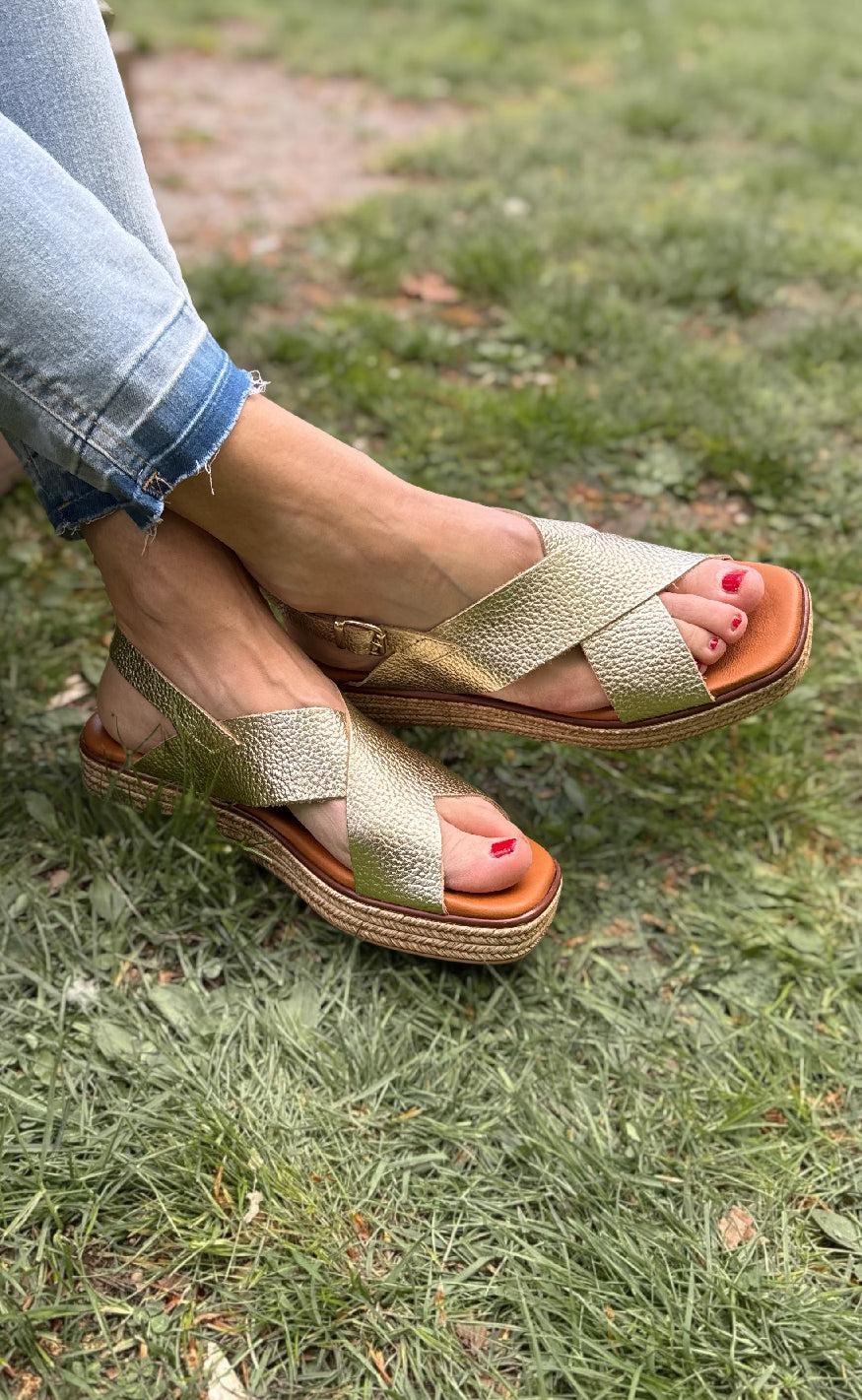 Tim & Simonsen Sandaler - Sussie - Platino