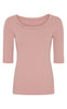 Tim & Simonsen Top - Frida SS - Antique/Rosa