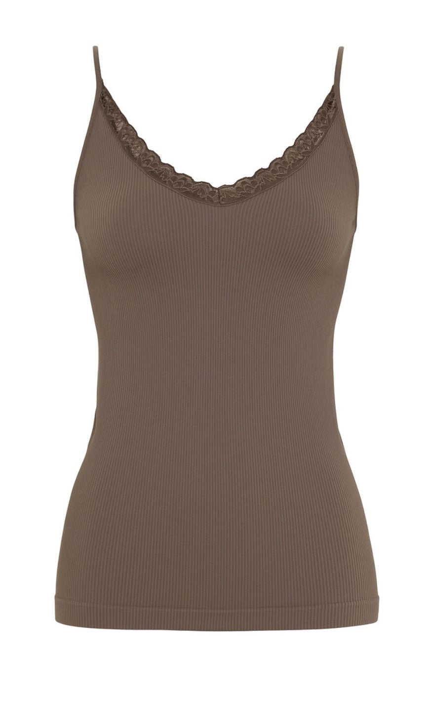 Tim & Simonsen Top - Molly Rib - Noce