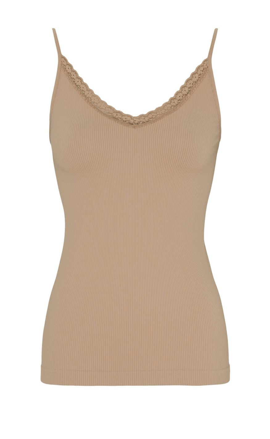 Tim & Simonsen Top - Molly Rib - Nudo