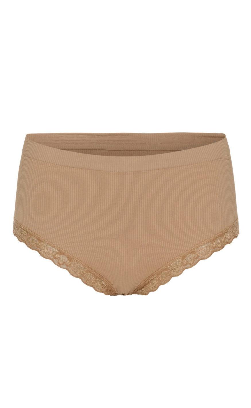 Tim & Simonsen Trusser - Feline Rib Midi - Nudo