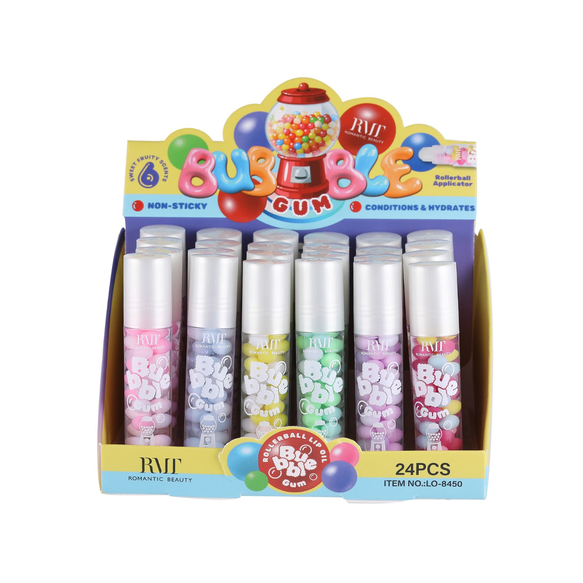 ROMANTIC BEAUTY - BUBBLE GUM (DISPLAY 24PC)