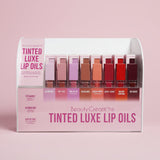 BEAUTY CREATIONS- TINTED LUXE- LIP OIL - DISPLAY (48PCS)