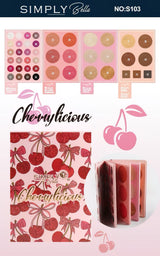 SIMPLY BELLA- CHERRYLICIOUS- BOOK PALETTE- 1PC