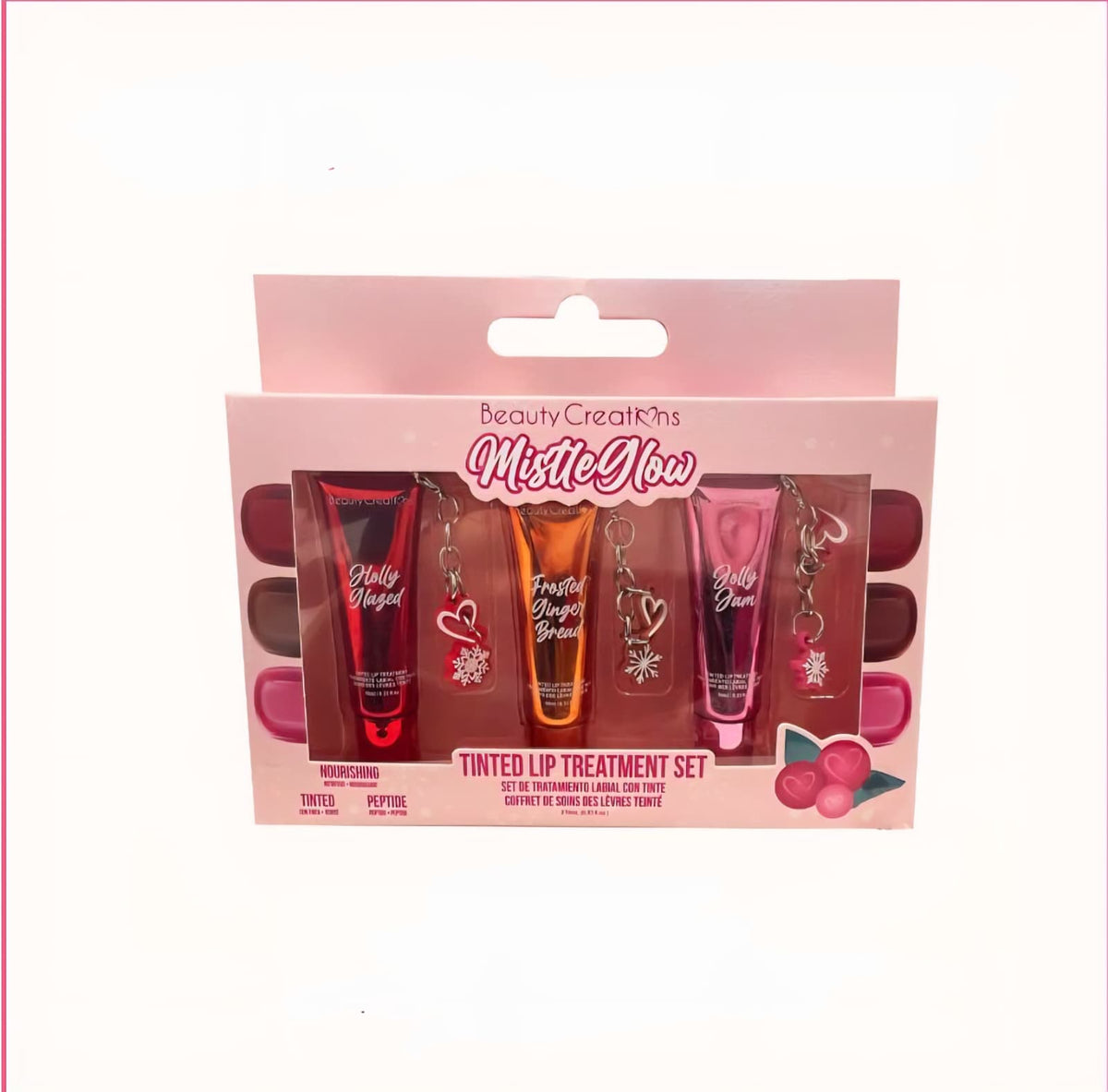 BEAUTY CREATIONS- MISTLE GLOW- TINTED LIP TREATMENT SET-1PC
