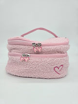 BEAUTY CREATIONS- FLEECE- COSMETIC BAGS- 1PC
