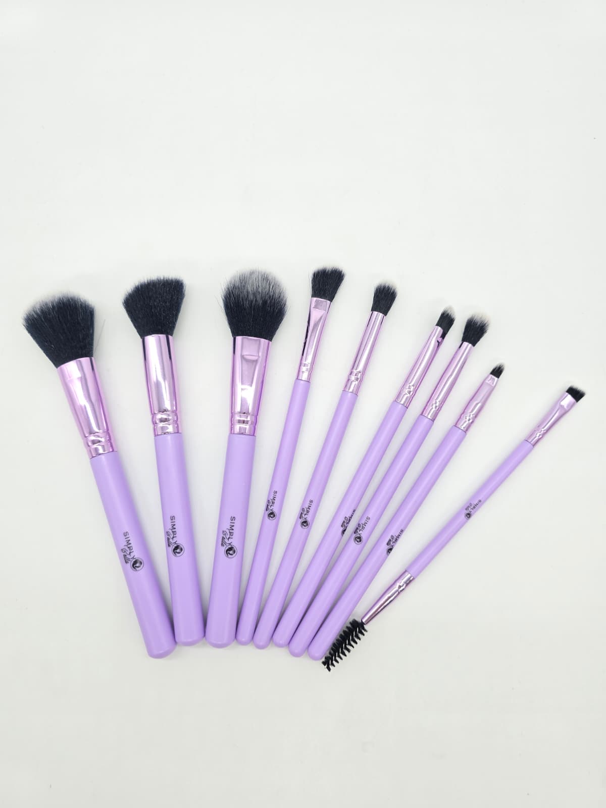 SIMPLY BELLA- BEAUTIFUL MAKER- 9PCS SET BRUSHES- 1PC