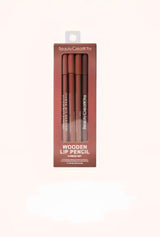 BEAUTY CREATIONS- WOODEN- 6PCS LIP PENCIL SET- 1PC