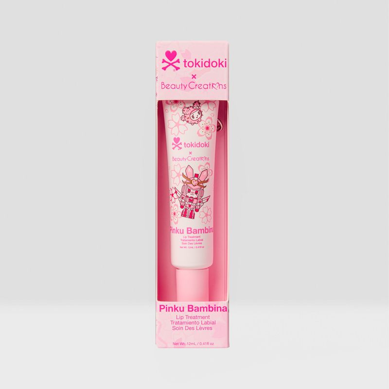 BEAUTY CREATIONS X TOKIDOKI- PINKU BAMBINA- LIP TREATMENT- 1PC