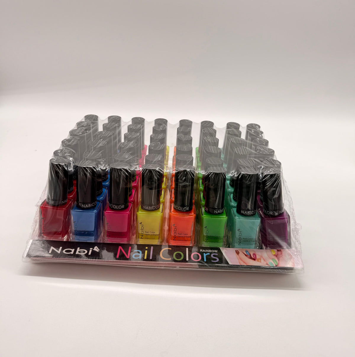 NABI- NAIL POLISH (DISPLAY 48PCS) NEW COLORS