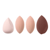 BEAUTY CREATIONS - ÉPONGES À MÉLANGE DE LAIT DOUX (4 ÉPONGES) (1PC)
