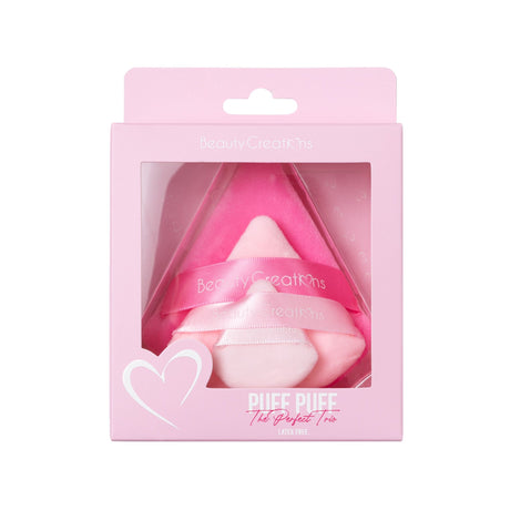 BEAUTY CREATIONS  - PUFF PUFF EL TRIO PERFECTO (12PC)