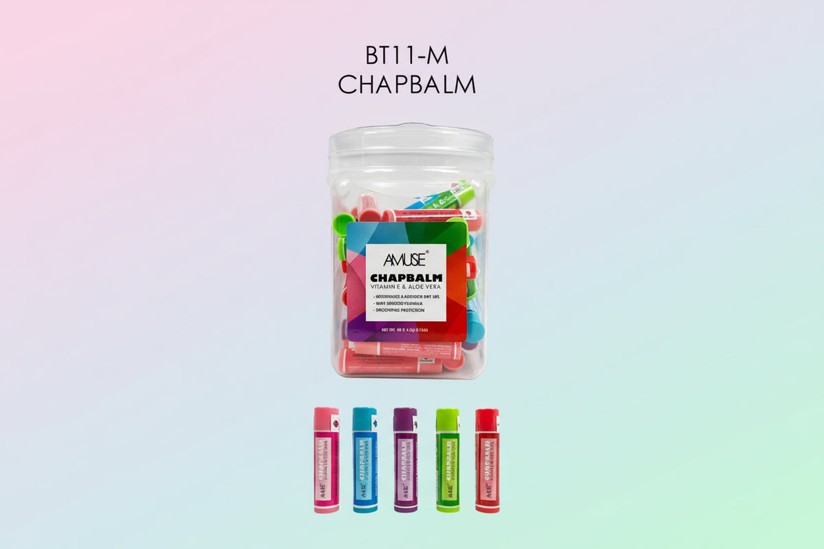 AMUSE - CHAP BALM - DISPLAY 48 PCS