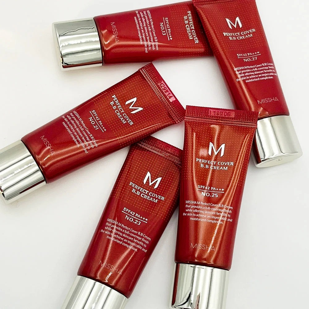 MISSHA M - PERFECT COVER BB CREAM SPF 42/ PA+++   (1PC)