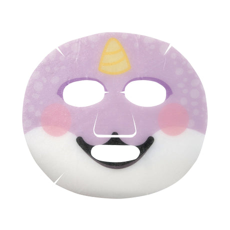 THE CREME SHOP - ÉCLAIREZ LA PEAU ! MASQUE ANIMÉ DE NARWHA (6 PC)