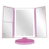 IMPRESSIONS VANITY - ESPEJO DE MAQUILLAJE TRIFOLD LED DE TRITONO CON AUMENTO BARBIE™