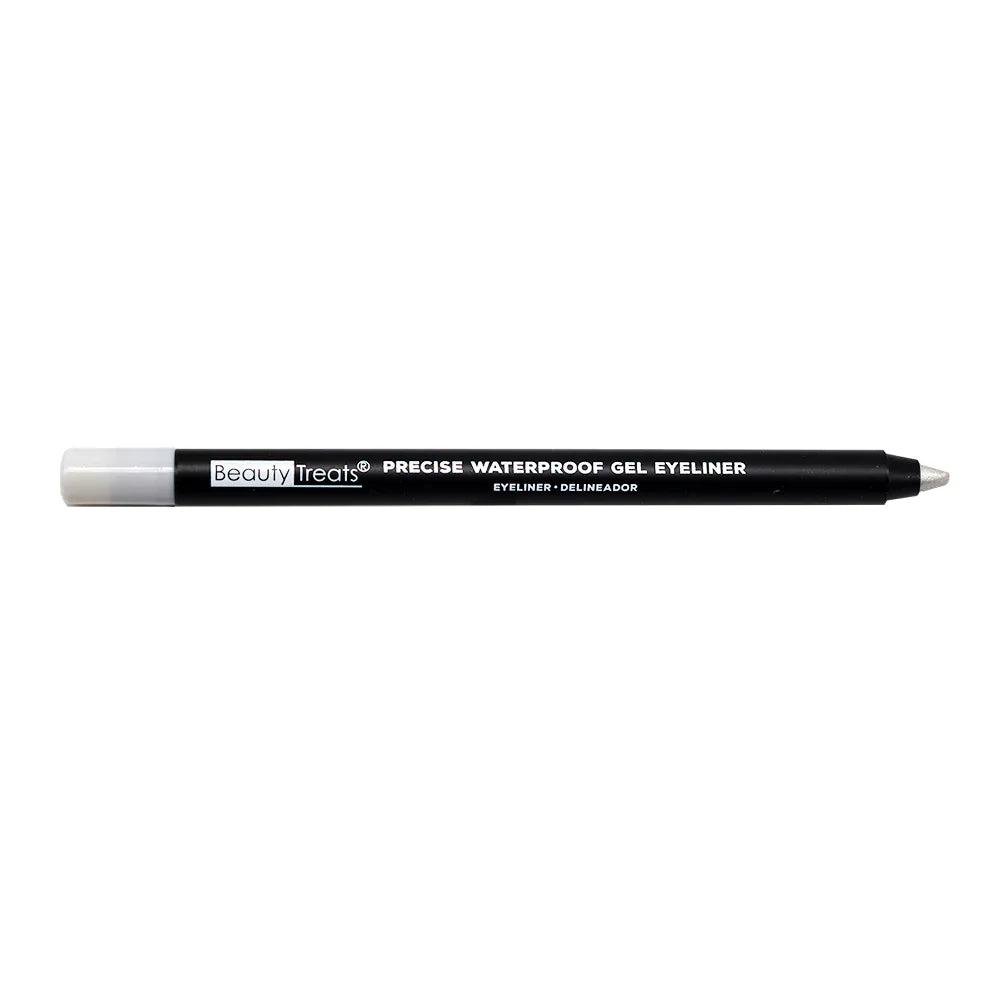 BEAUTY TREATS - PRECISE WATERPROOF GEL EYELINER WHITE - 24 PCS