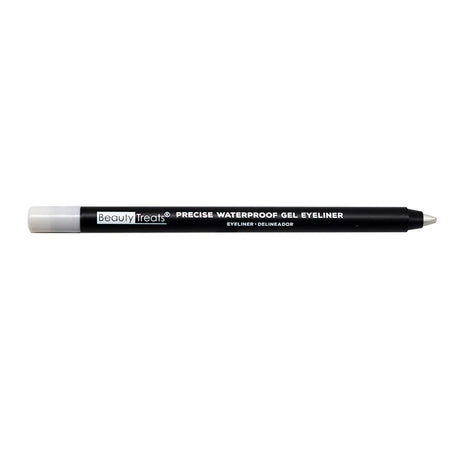 BEAUTY TREATS - PRECISE WATERPROOF GEL EYELINER WHITE - 24 PCS