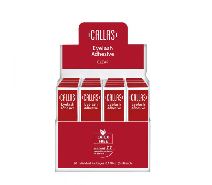 CALLAS - ADHESIVO PARA PESTAÑAS NEGRO - 20 UDS