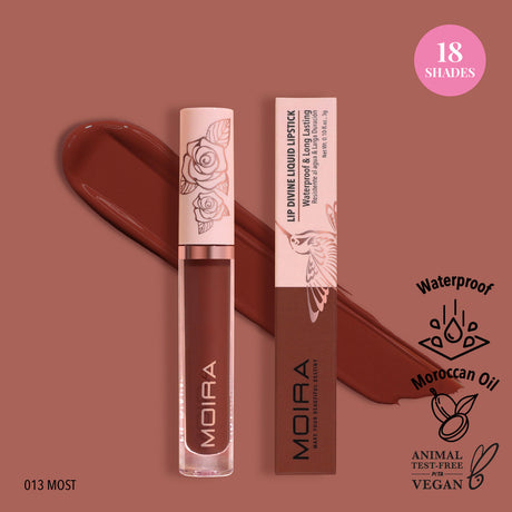 MOIRA - LIP DIVINE LIQUID LIPSTICK (NEW SHADES)