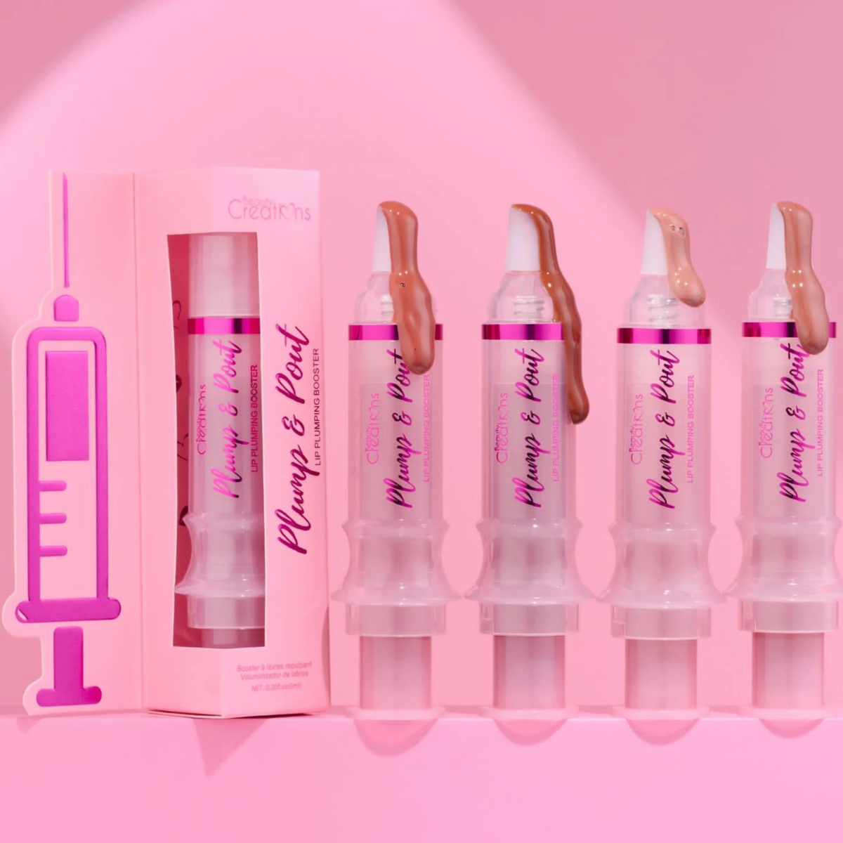 BEAUTY CREATIONS - LIP PLUMPER PLUMP & POUT VOL. 2 - DISPLAY