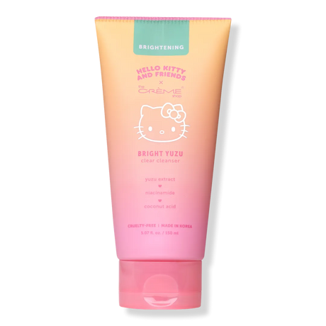 HELLO KITTY AND FRIENDS X THE CRÉME SHOP - BRIGHT YUZU CLEAR CLEANSER (1PC)
